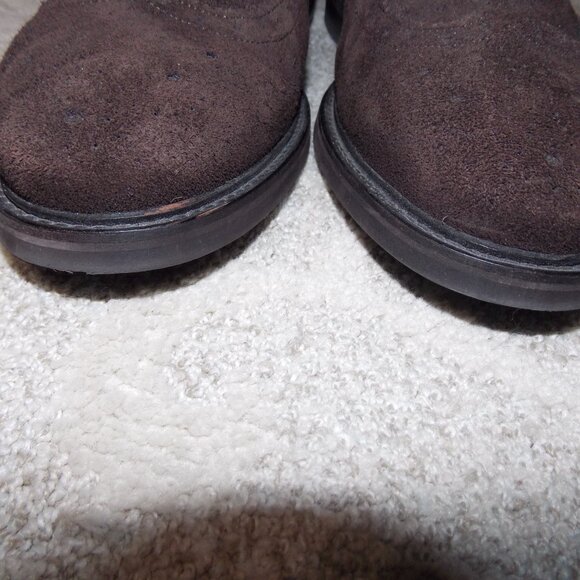 SUITSUPPLY Men Formal Shoes Brown Suede Low-Top Laced Suede Formal main image 8